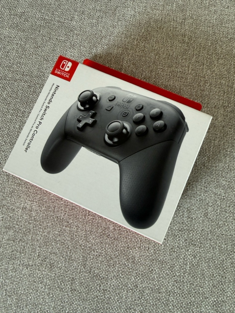 Nintendo Black Pro Controller with Textured Grips